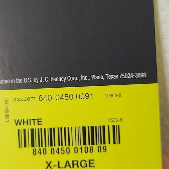 NWT XL Xersion White Funnel Neck active sweatshirt - Picture 4 of 10